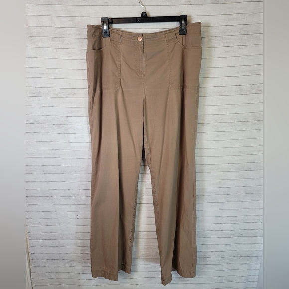 PENDLETON CAMEL TAN KHAKI TROUSERS, SZ 12 - Picture 1 of 11